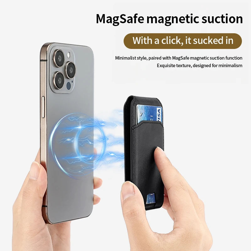 SnapFold Minimalist Magsafe Wallet Stand