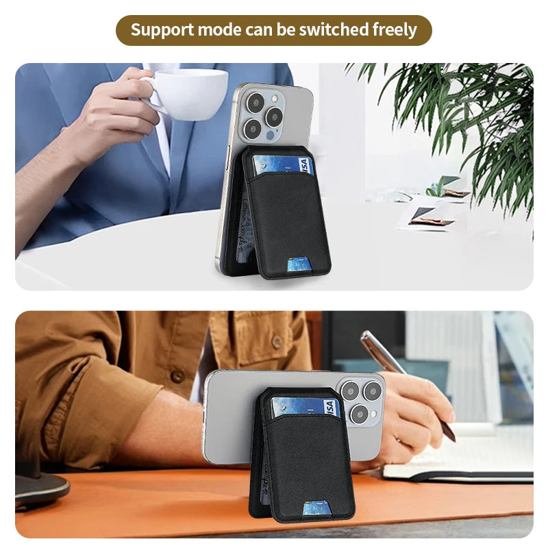 SnapFold Minimalist Magsafe Wallet Stand