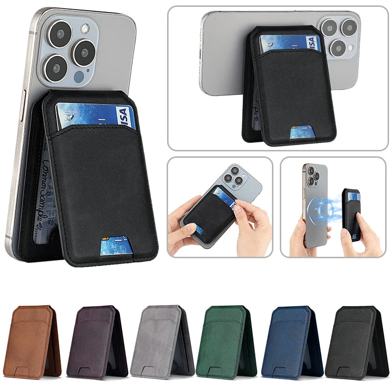SnapFold Minimalist Magsafe Wallet Stand